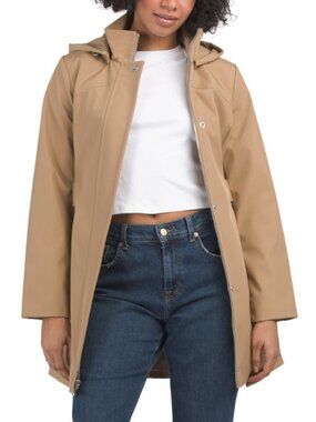 Calvin Klein | Jackets & Coats | Calvin Klein Womens Tan Long  display picture 1